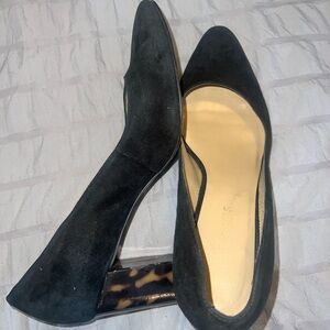 Talbots Women’s Suede Cheetah Heels